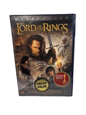 The Lord Of The Rings: The Return Of The King DVD Widescreen Edition Academy Awa